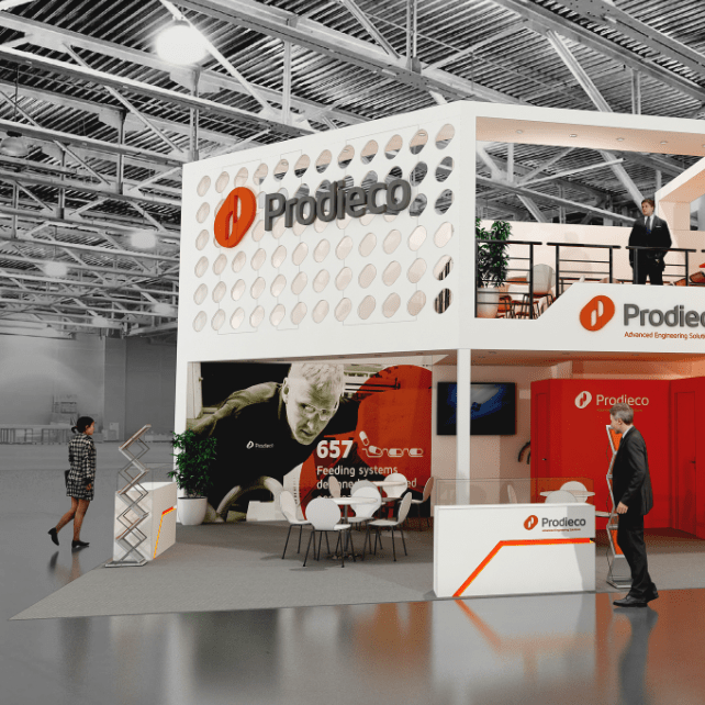 Prodieco Exhibition stand at trade show